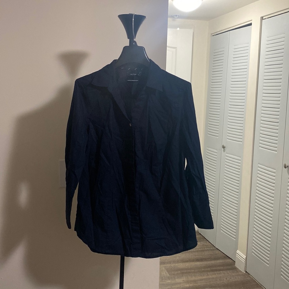 Dark blue Náutica woman shirt